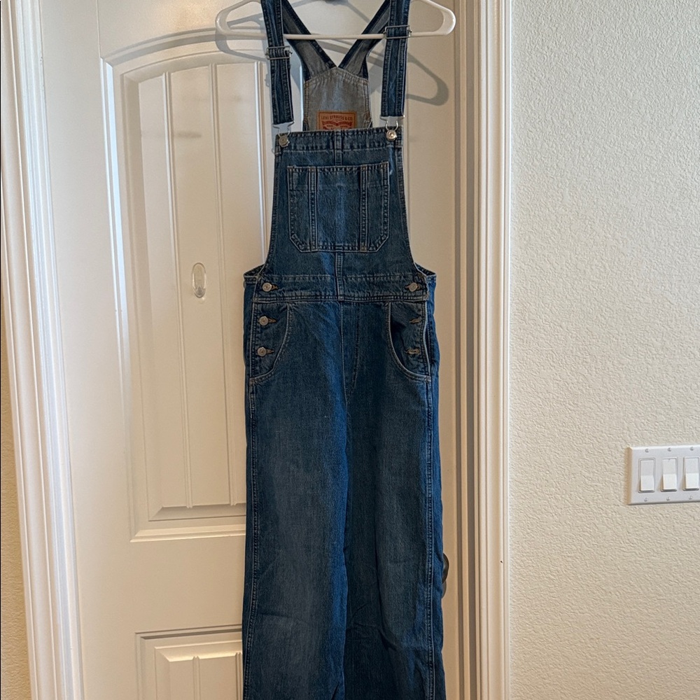 Levi’s Blue Denim Overalls